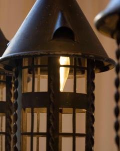 Set of Four Early 20th Century French Iron Lanterns - 4402372