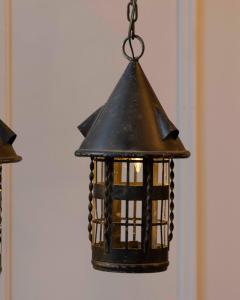 Set of Four Early 20th Century French Iron Lanterns - 4402399