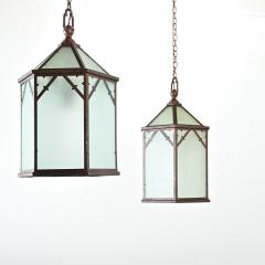 Set of Four English Vintage Lanterns - 4205970