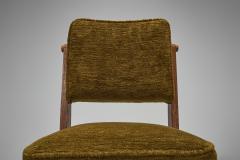 Set of Four European Upholstered Dining Chairs Europe Mid 20th Century - 4263061