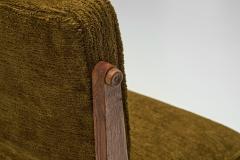 Set of Four European Upholstered Dining Chairs Europe Mid 20th Century - 4263064