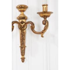 Set of Four French 19th Century Brass Two Arm Sconces - 2163900