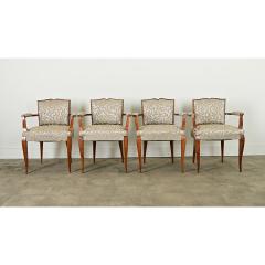 Set of Four French Art Deco Armchairs - 3964329