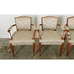 Set of Four French Art Deco Armchairs - 3964351