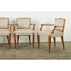Set of Four French Art Deco Armchairs - 3964444