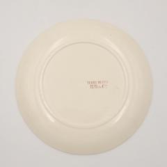 Set of Four French Fa ence Plates circa 1900 - 3957038