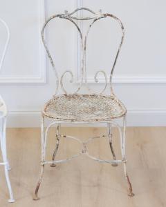 Set of Four French Garden Chairs 20th Century - 4821362