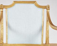 Set of Four George III Giltwood Armchairs - 4379916