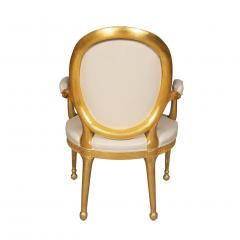 Set of Four George III Style Giltwood Armchairs - 3740445