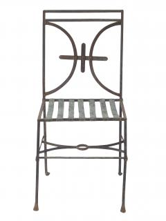 Set of Four Iron and Zinc Chairs - 2103985
