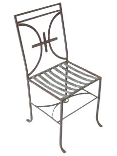 Set of Four Iron and Zinc Chairs - 2103991