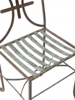 Set of Four Iron and Zinc Chairs - 2103993