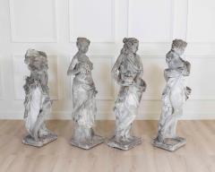Set of Four Italian 1930s Neoclassical Garden Sculptures The Four Seasons - 4571742