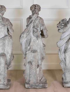 Set of Four Italian 1930s Neoclassical Garden Sculptures The Four Seasons - 4571778