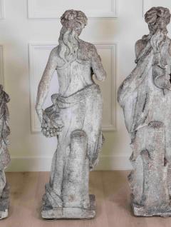 Set of Four Italian 1930s Neoclassical Garden Sculptures The Four Seasons - 4571779