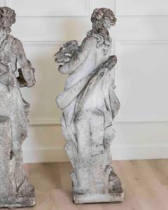 Set of Four Italian 1930s Neoclassical Garden Sculptures The Four Seasons - 4571810