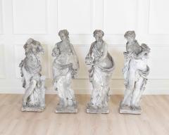 Set of Four Italian 1930s Neoclassical Garden Sculptures The Four Seasons - 4571818