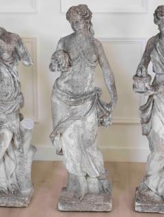 Set of Four Italian 1930s Neoclassical Garden Sculptures The Four Seasons - 4571820