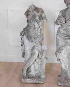 Set of Four Italian 1930s Neoclassical Garden Sculptures The Four Seasons - 4571823