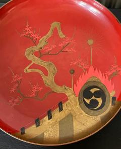 Set of Four Japanese Maki e Lacquered Pedestal Dishes - 1889980