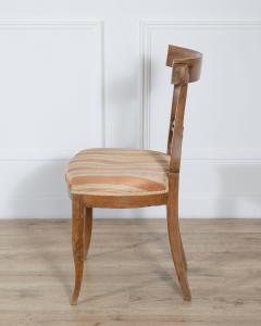 Set of Four Late 18th Early 19th Century Tuscan Walnut Directoire Chairs - 4367688