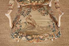 Set of Four Louis XV Rococo Armchairs in Original Needlework - 4118798