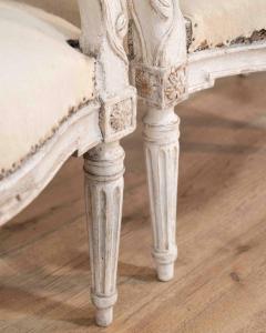 Set of Four Louis XVI Painted Armchairs France circa 1770 1780 - 4451740