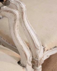 Set of Four Louis XVI Painted Armchairs France circa 1770 1780 - 4451799