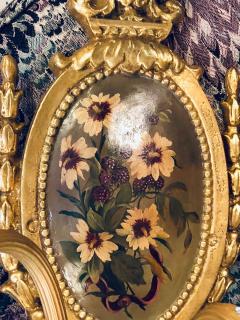 Set of Four Louis XVI Style Bronze and Crystal Rams Head Five Light Sconces - 2977125