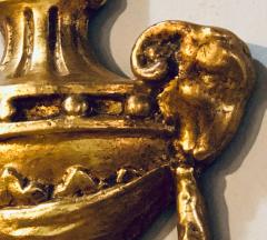 Set of Four Louis XVI Style Bronze and Crystal Rams Head Five Light Sconces - 2977128