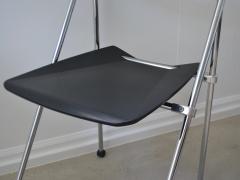Set of Four Postmodern Italian Folding Side Chairs - 2189498