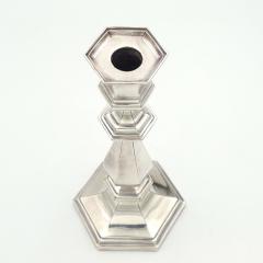 Set of Four Reed Barton Silver Plated Candlesticks U S A circa 1900 - 4137602