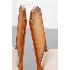 Set of Four Reproduction Fruitwood Louis XVI Style Dining Chairs - 2163894