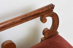 Set of Four Russian Neoclassic Mahogany Armchairs - 364297