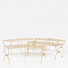 Set of Four Salterini Rounded Benches - 2559698