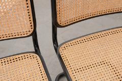 Set of Four Vintage Bauhaus Style Steel Side Chairs - 1213223