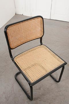 Set of Four Vintage Bauhaus Style Steel Side Chairs - 1213225