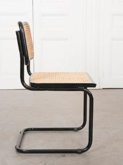 Set of Four Vintage Bauhaus Style Steel Side Chairs - 1213226