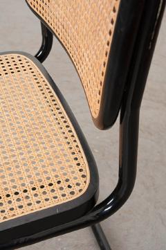 Set of Four Vintage Bauhaus Style Steel Side Chairs - 1213228