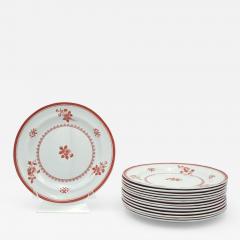 Set of Fourteen Spode Gloucester Dessert Plates England circa 1920 - 4235890