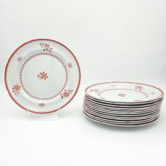 Set of Fourteen Spode Gloucester Dinner Plates England circa 1920 - 4100403