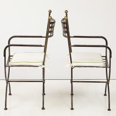 Set of French Salterini Style Garden Chairs - 3719387