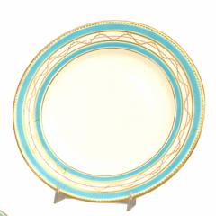 Set of French Victorian Porcelain Dessert Dishes - 4201271