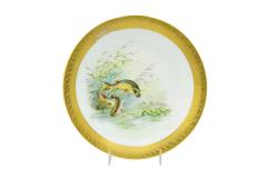 Set of French Victorian Porcelain Dinner Plates - 4658518