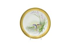 Set of French Victorian Porcelain Dinner Plates - 4658520