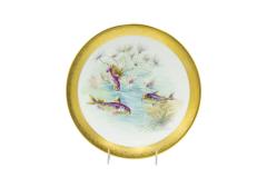 Set of French Victorian Porcelain Dinner Plates - 4658521