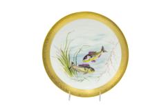 Set of French Victorian Porcelain Dinner Plates - 4658525