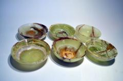 Set of Green Onyx Bowls - 2281974