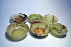 Set of Green Onyx Bowls - 2281975