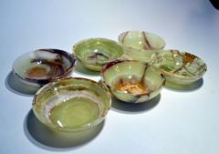 Set of Green Onyx Bowls - 2281976